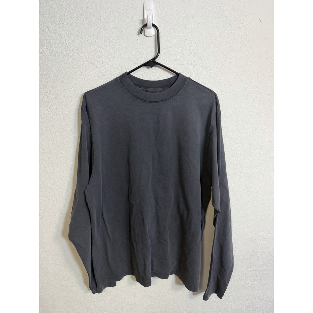 Yeezy GAP Long Sleeve T-Shirt Dark Gray Size‎ Small NEW Kanye West